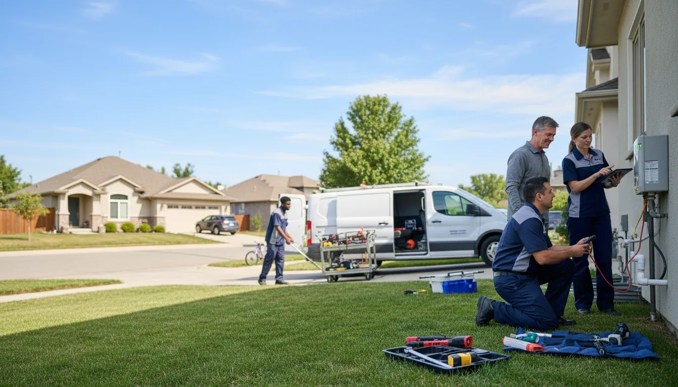 Tankless water heater service in Arrington, VA